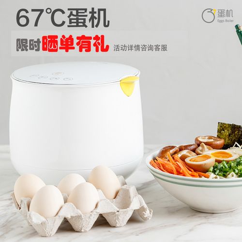 新款煮蛋器免扎孔67度蛋机温泉蛋溏心蛋日式其它日用家电
